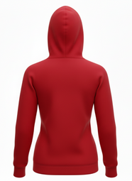 Fuel Women's Red Skipper Long Sleeve Hoodie Tee