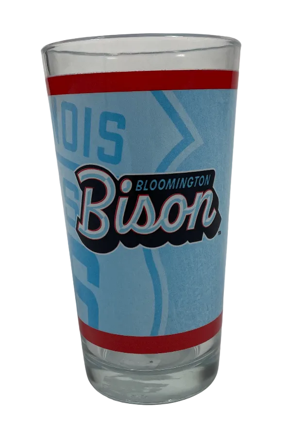 Bison Route 66 Pint Glass