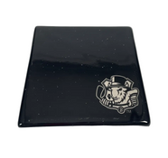 Bison Black Ceramic Coaster