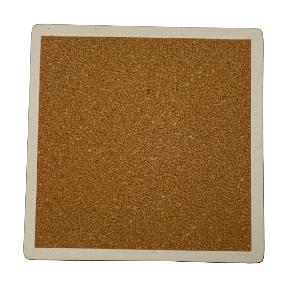 Bison Black Ceramic Coaster