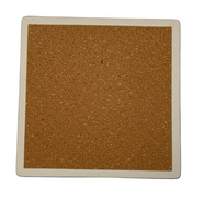 Bison Black Ceramic Coaster