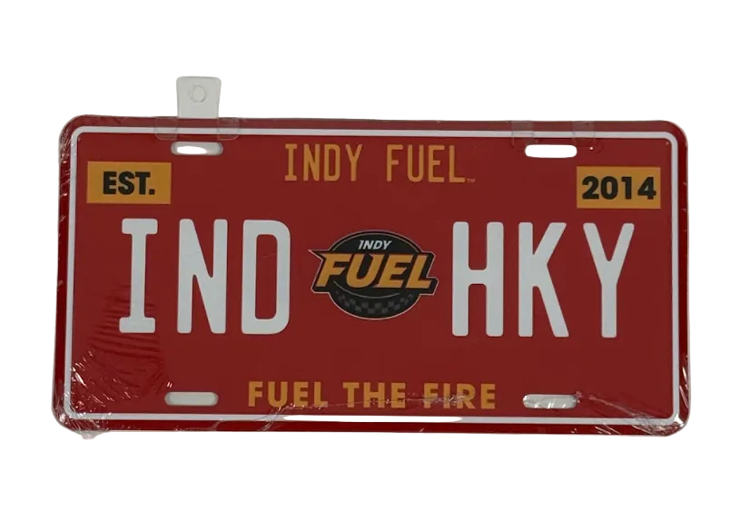Fuel Metal License Plate