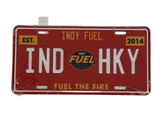 Fuel Metal License Plate