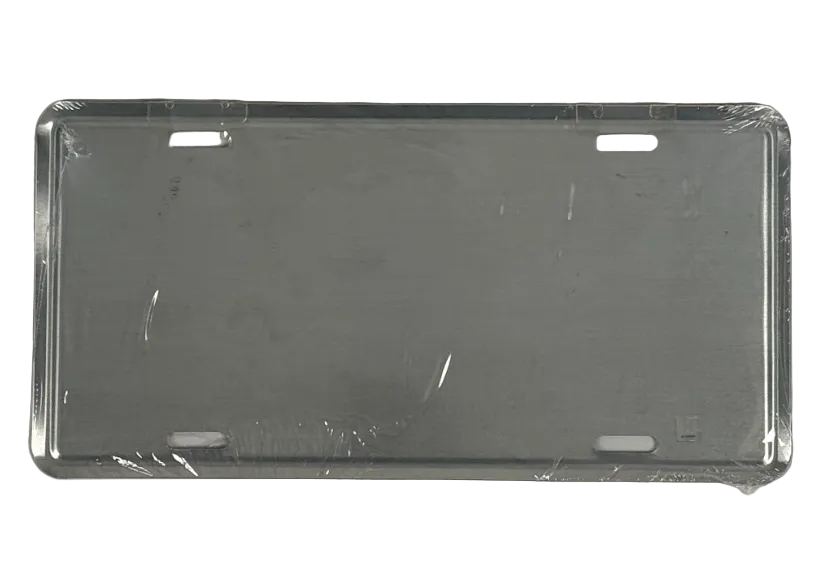 Fuel Metal License Plate