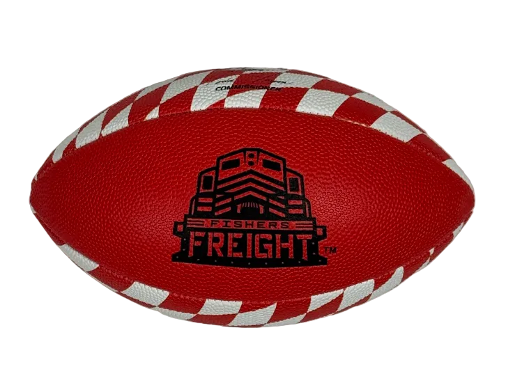 Freight Red White Football