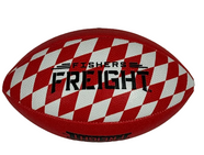 Freight Red White Football