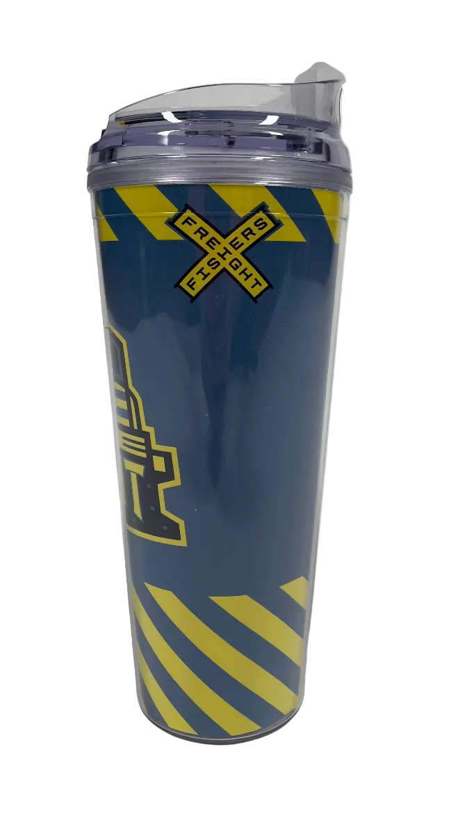 Freight Tumbler w/Straw