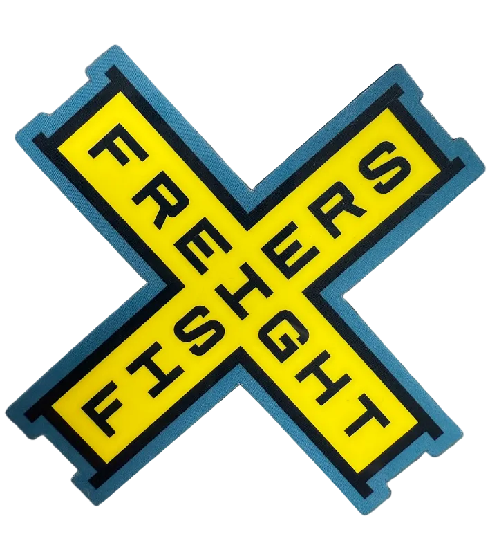 Freight Crossing Logo Magnet