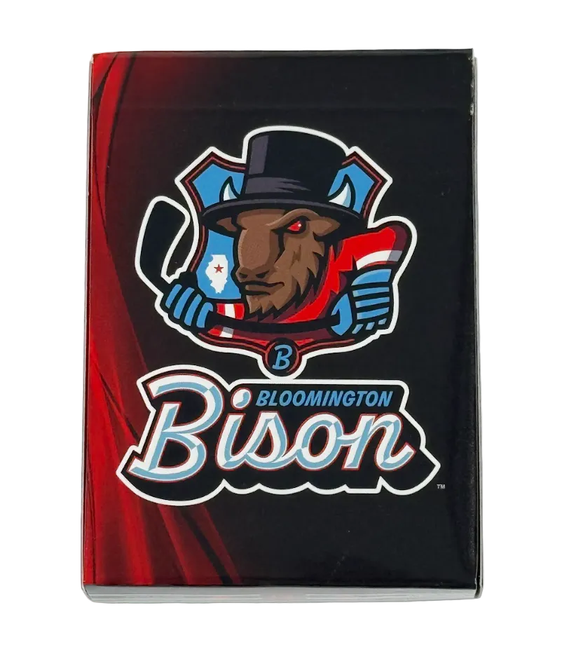 Bison Playing Cards