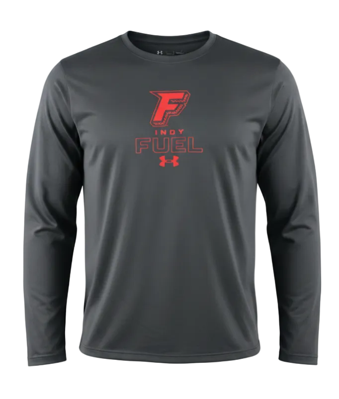 Fuel F Logo Tech Stretch Black Long Sleeve Tee