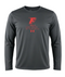 Fuel F Logo Tech Stretch Black Long Sleeve Tee