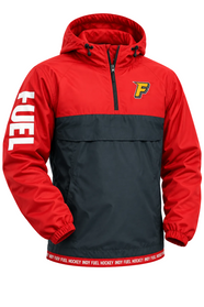 Fuel Reloaded 1/2 Zip Red Anorak Jacket