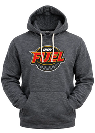 Fuel Logo Triblend Black Hoodie