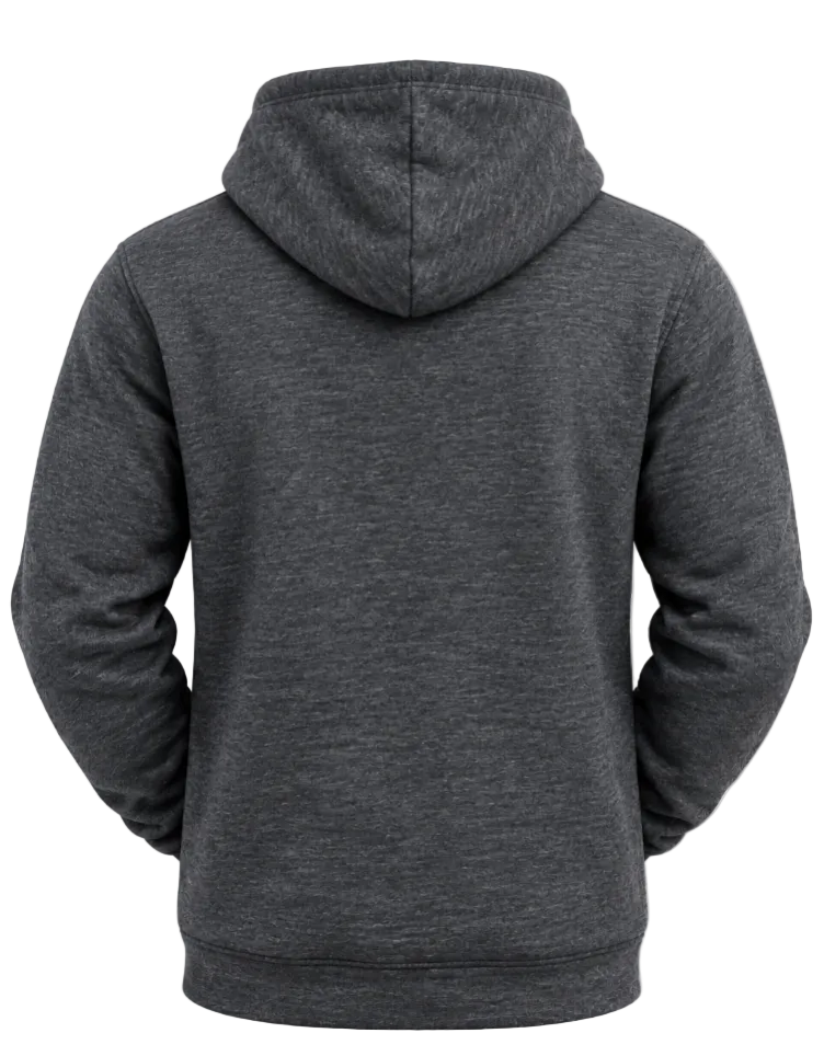 Fuel Logo Triblend Black Hoodie