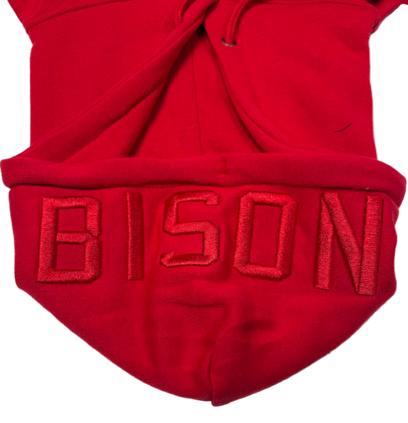 Bison New Member Red Hoodie