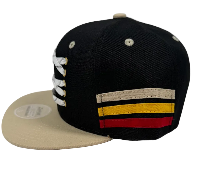 Fuel Black Lacer Flat Bill Hat