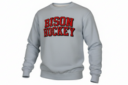 Bison Powder Blue Blockbuster Dyed Ringspun Crew