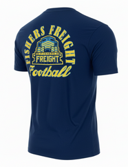 Freight Navy Rail Crossing Tee