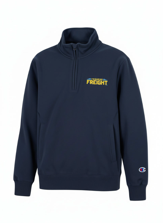 Freight Navy Powerblend 1/4 Zip