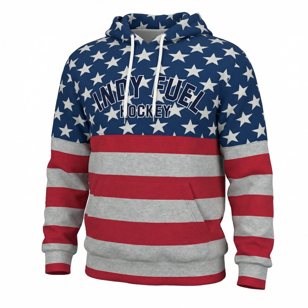 Fuel Stars & Stripes Triblend Hood