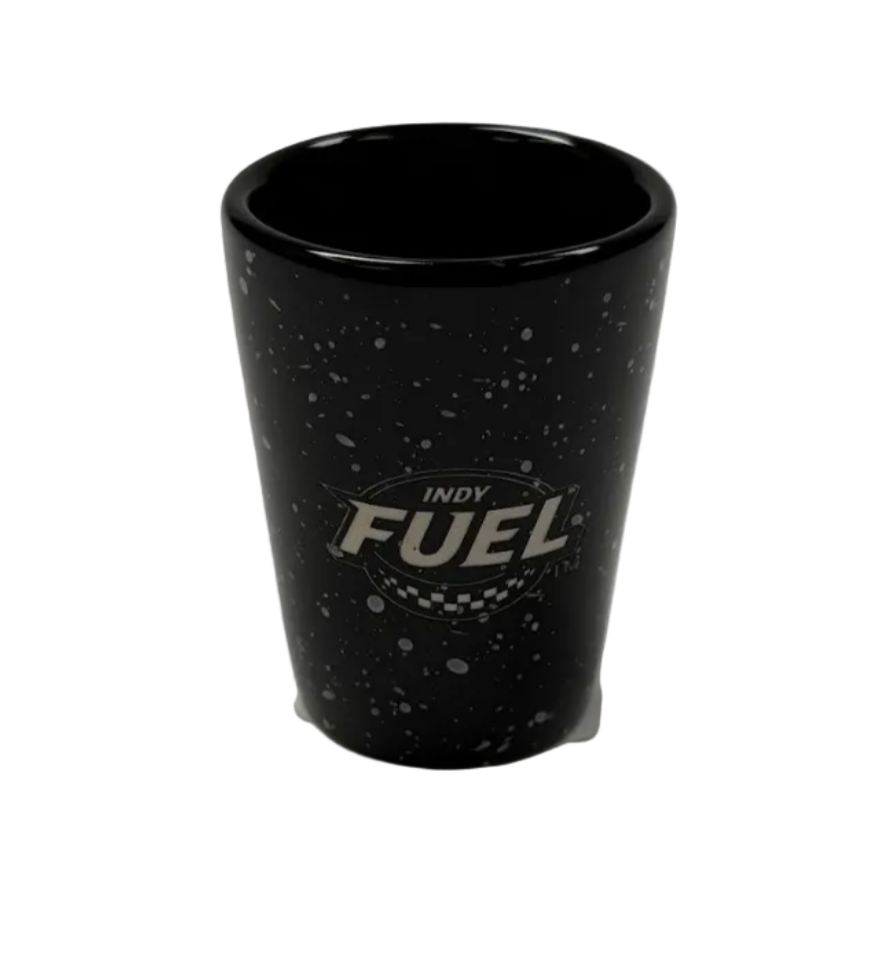 Fuel Black Ceramic Shot Glass