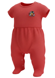 Bison Infant Waffle Romper