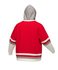 Bison Hats & Horns Jersey Hoodie