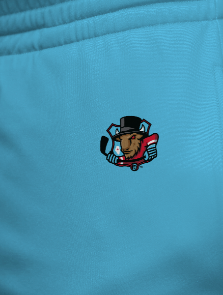 Bison Powder Blue Alternate Hockey Jogger Pants