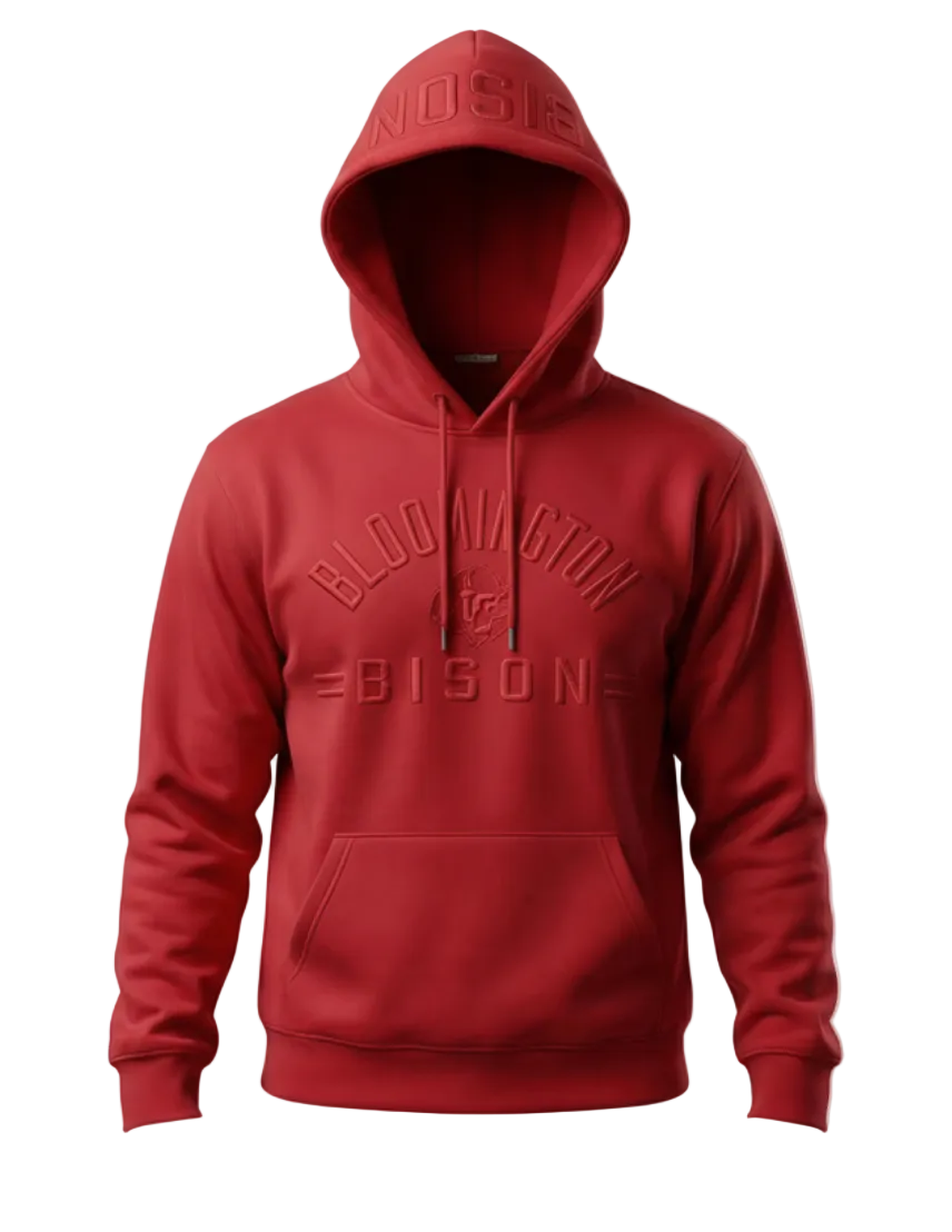 Bison New Member Red Hoodie