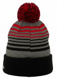 Bison Two Tone Striped Beanie