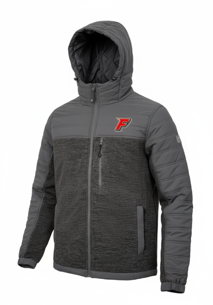 Fuel Nightman Charcoal Full Zip Jacket