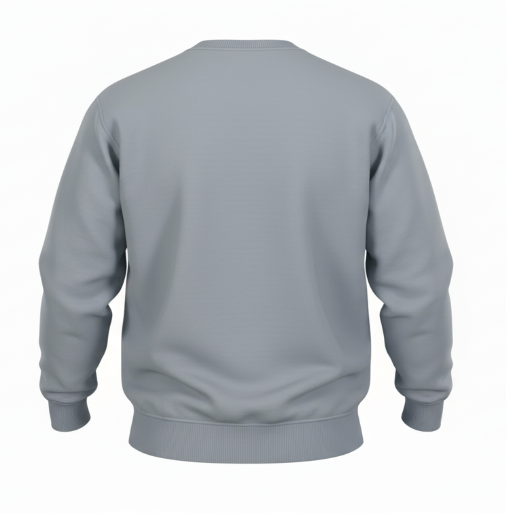 Bison Powder Blue Blockbuster Dyed Ringspun Crew