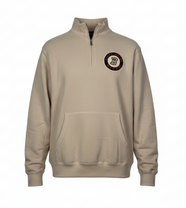 Bison Cappuccino Fleece 1/4 zip