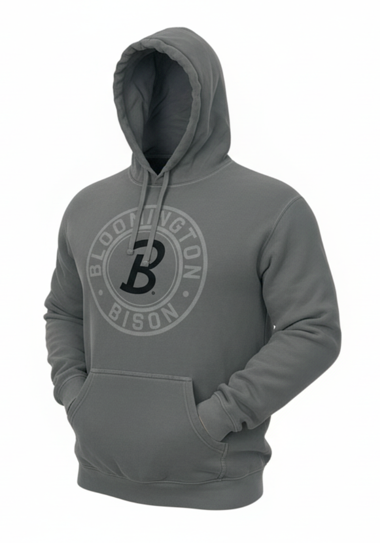 Bison Rotax Dyed Ringspun Fleece Hoodie