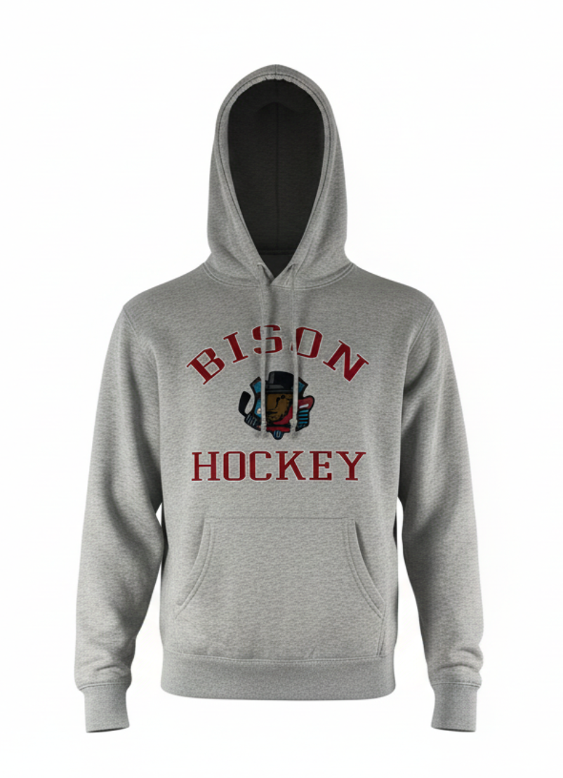 Bison Cross Grain Hoodie