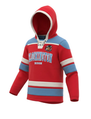 Bison Youth Rivalry Red/Blue Hoodie