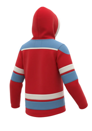 Bison Youth Rivalry Red/Blue Hoodie