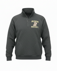 Bison Chain Mail Oxford Quilted Pullover