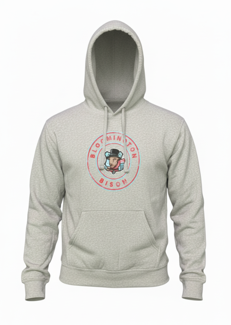 Bison Oxford Cloud Fleece Hoodie