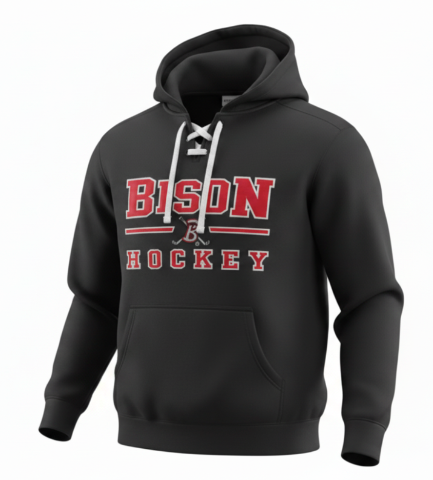 Bison Ice Show Laced Hoodie