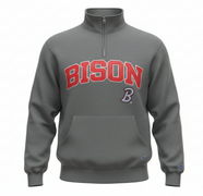 Bison Charcoal Big Detroit 1/4 Zip