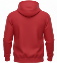 Bison Striped Poly Fleece Hoodie