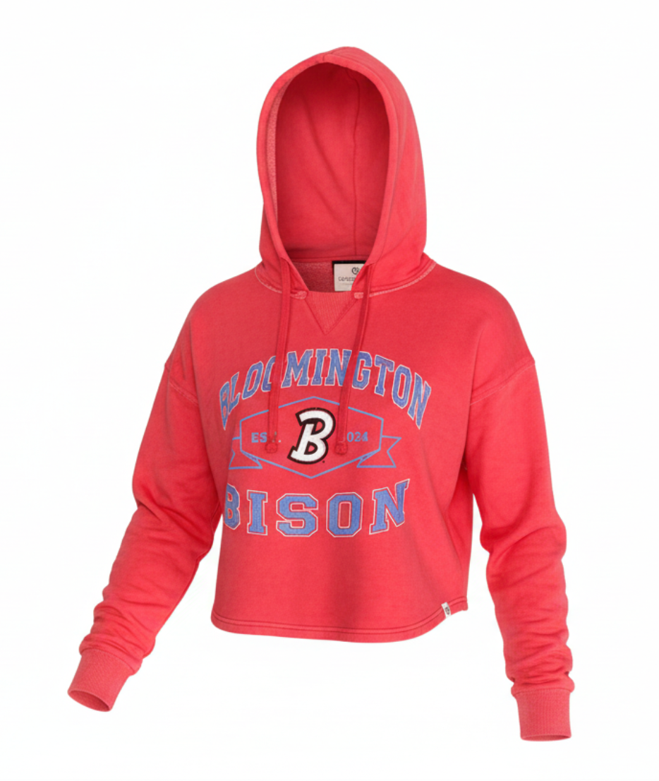 Bison Women's For Serious Hoodie