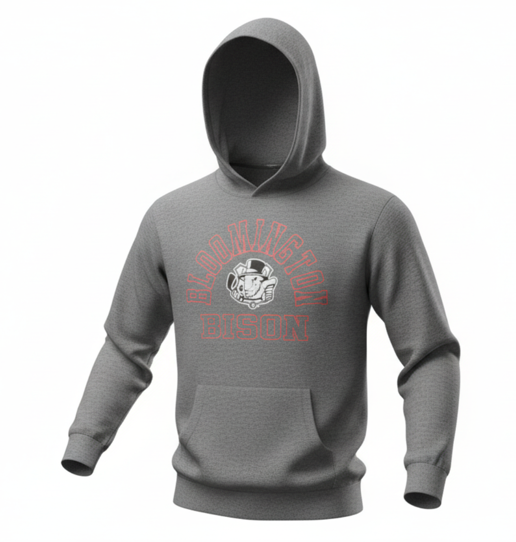Bison Youth Supra Long Sleeve Hooded Tee