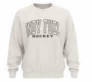 Fuel Women's Ivory Reverse Terry Crew