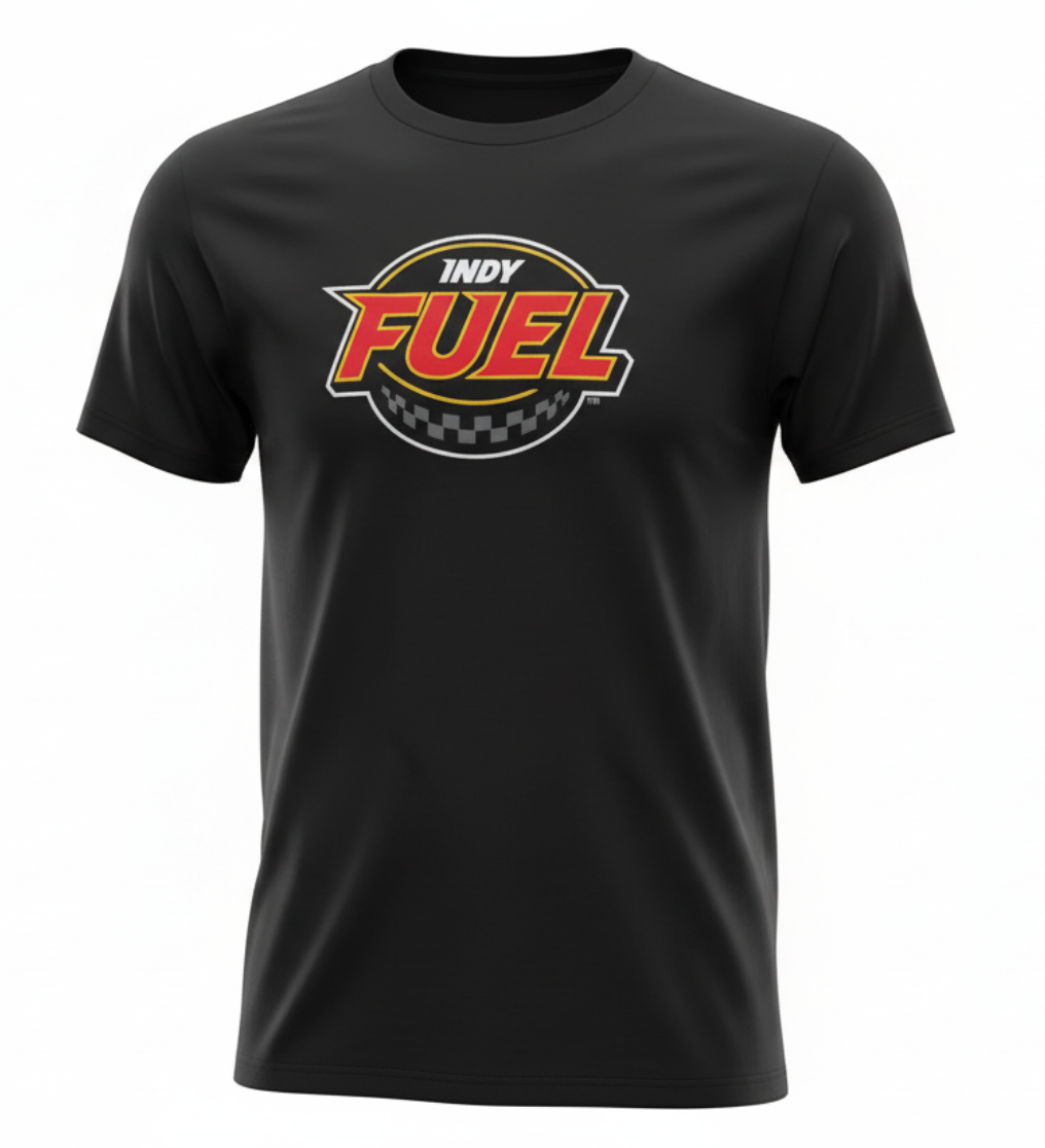 Fuel Youth Black Logo Tee
