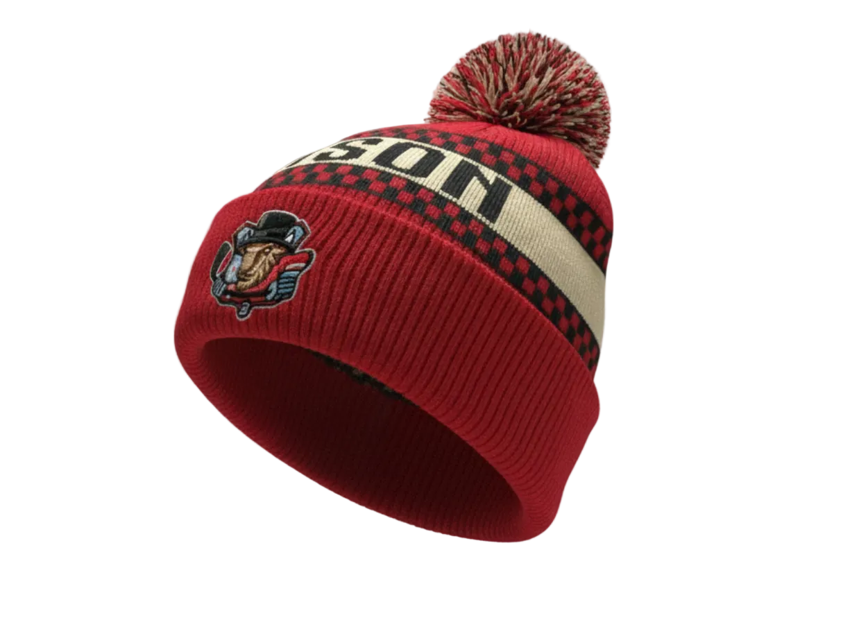 Bison Checkered Knit