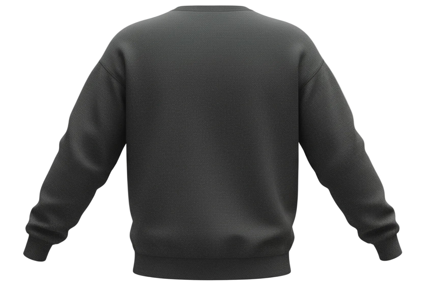 Bison Retro Charcoal Crew