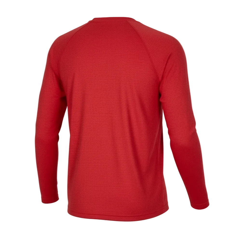 Bison Red Yueh Longsleeve Tee