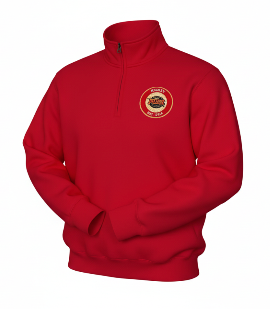 Fuel Trip Wire Red Quarter Zip